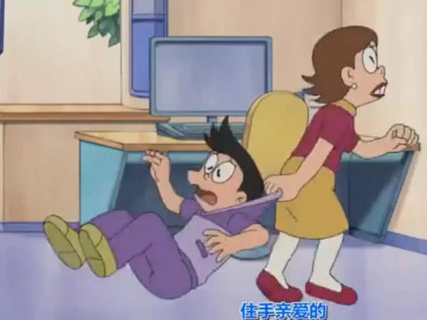 哆啦a梦:大雄娶静香成了人生赢家,小夫找的老婆却让人