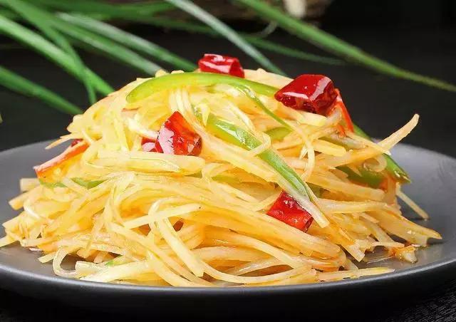 炒土豆丝图片
