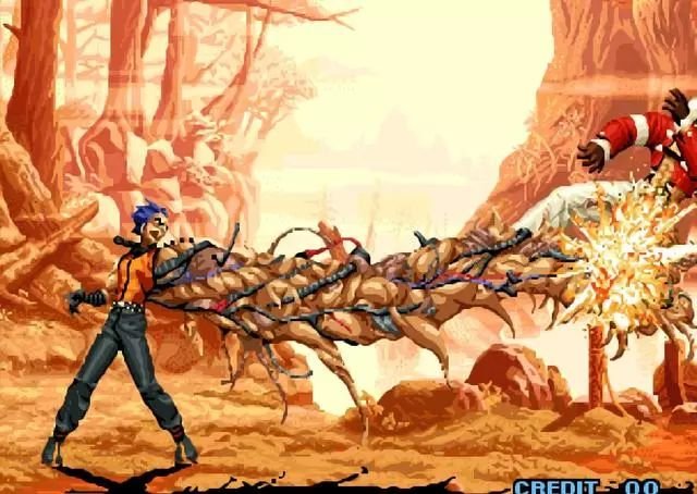 《拳皇》无名完美的取代了K9999,超必杀惊人