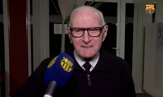 一个巴萨业余队门将活了102岁?年轻时压根就