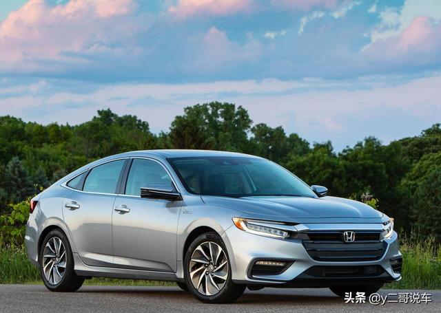 2019款本田Insight,有思域的外观雅阁的动力