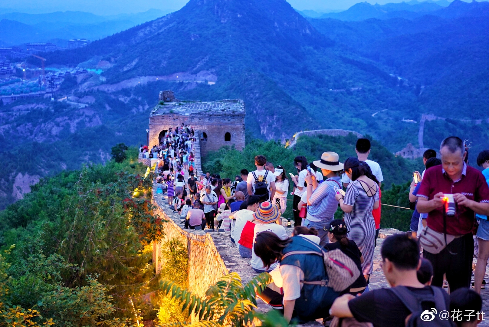 古北水镇的夏天，微风徐徐