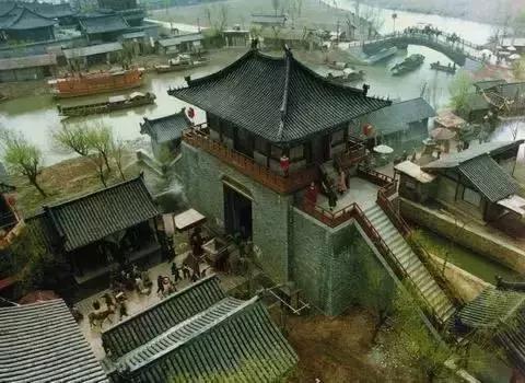 盘点98央视版《水浒传》珍贵的剧照：曾引发万人空巷的收视热潮