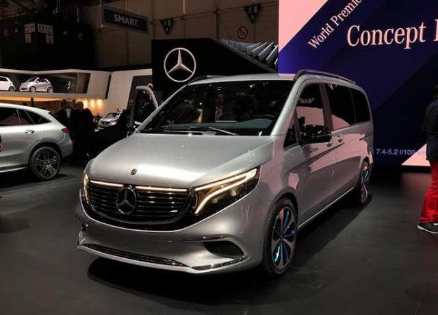 奔驰发布纯电动MPV，依旧豪华续航400km，充电15分钟能跑250km
