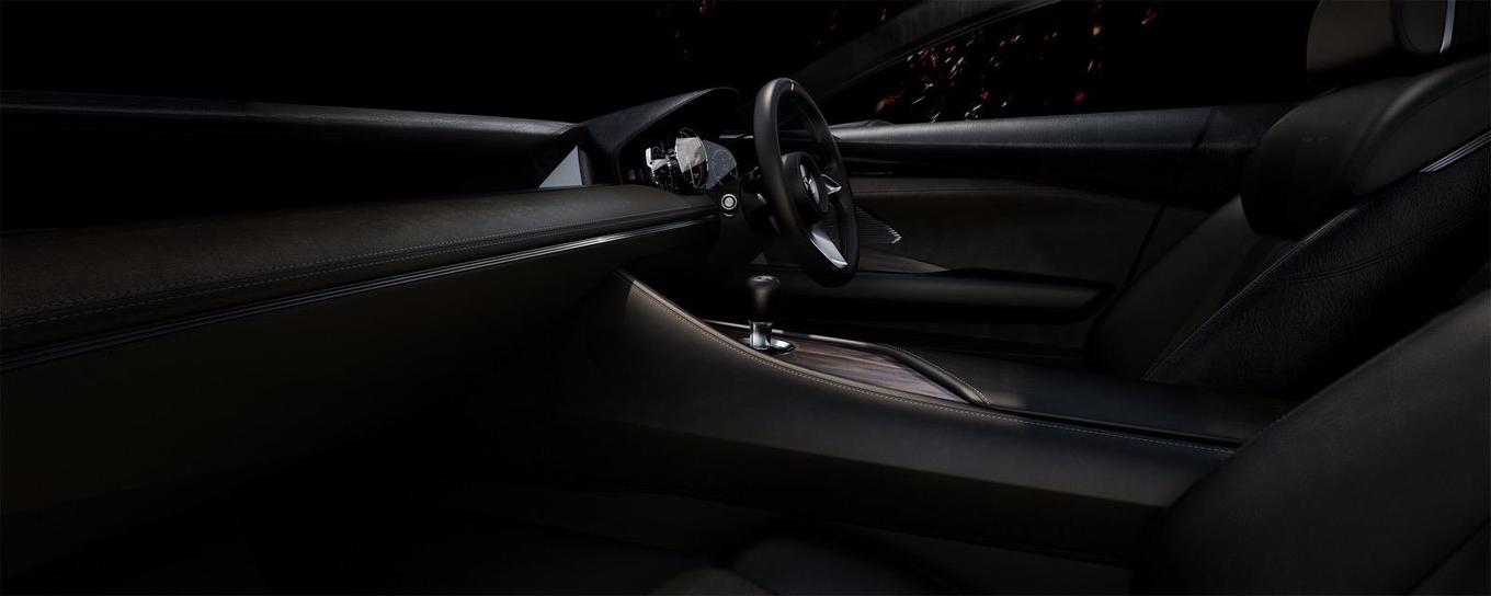 诠释极简设计精要,“MAZDA VISION COUPE”概念车将现身上海