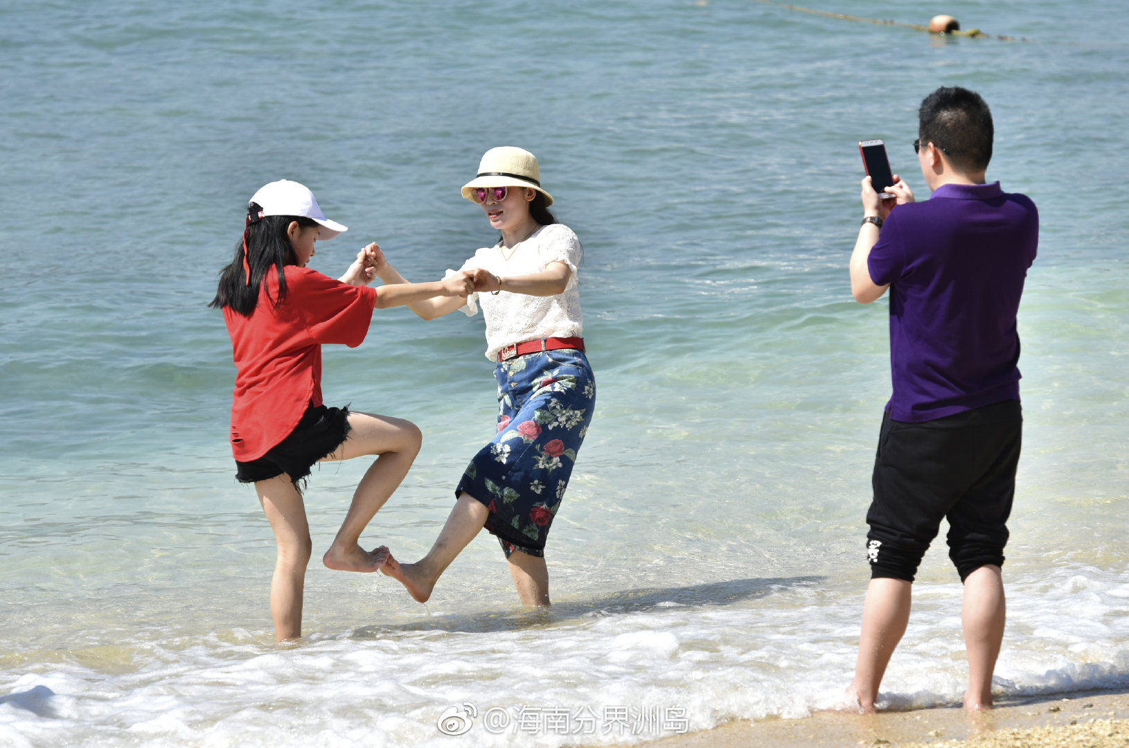 美麗的分界洲島，總是能帶給孩子們驚喜
