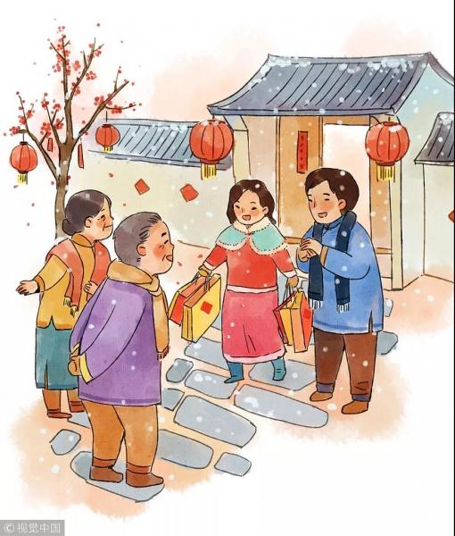 画话小年绘年俗,"图力"满满迎猪年!