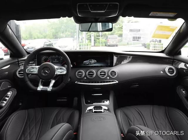 实拍 | 新一代奔驰S63 AMG,短轴美无暇,内饰是真无解