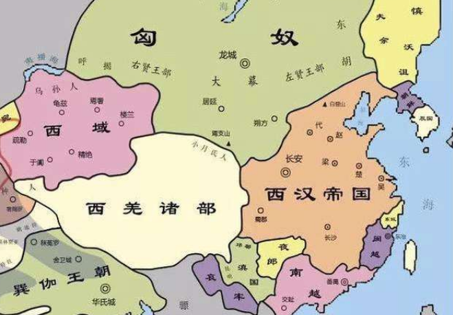 一张中国古代地图,解开了汉朝强盛的秘密,外国都为之惊叹