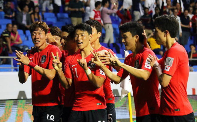 亚洲杯今晚3场对决 央5全程直播 中国男足韩国