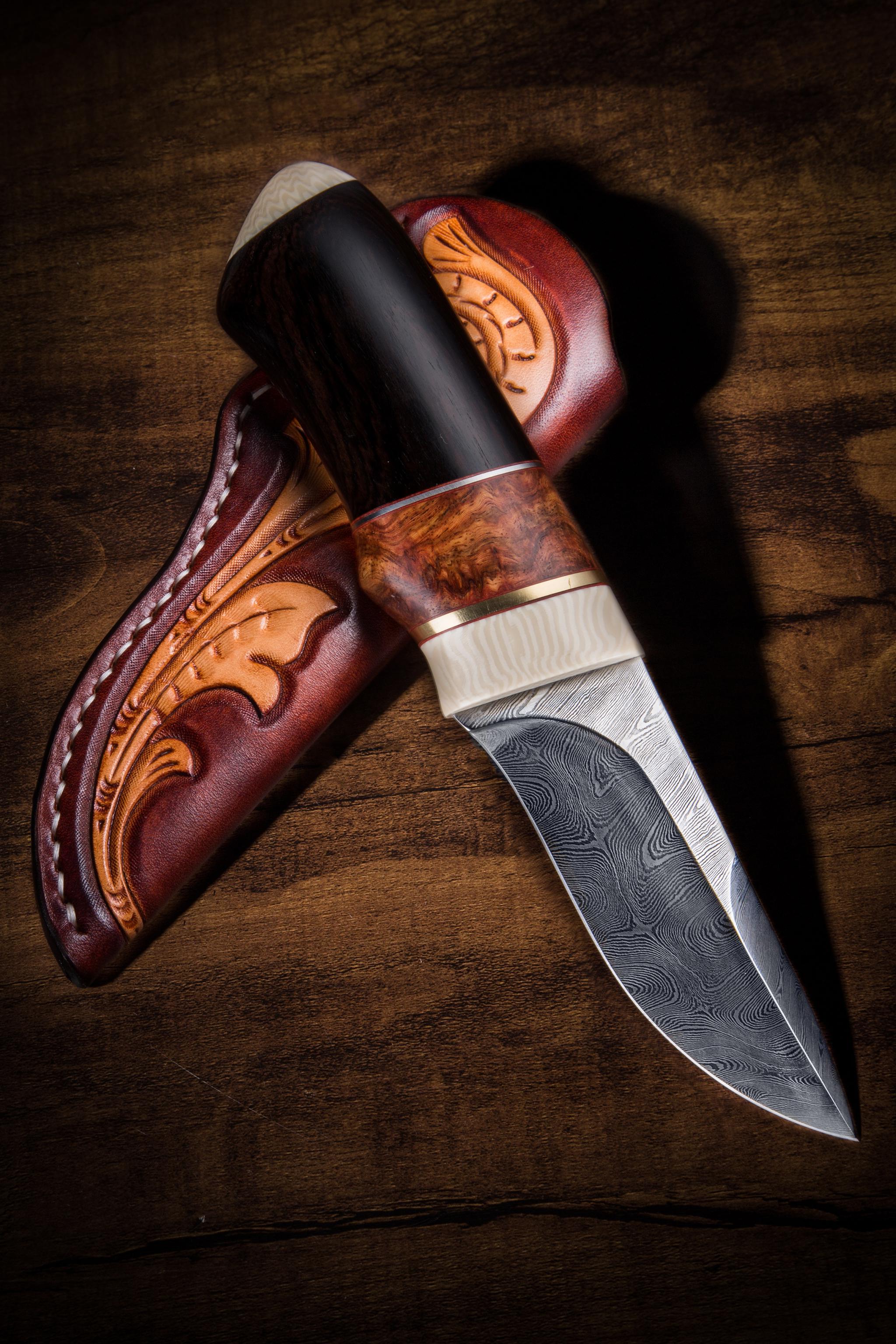 艺术刀具领域中的北欧风格小刀：刀鞘也精致的没话说-搜狐