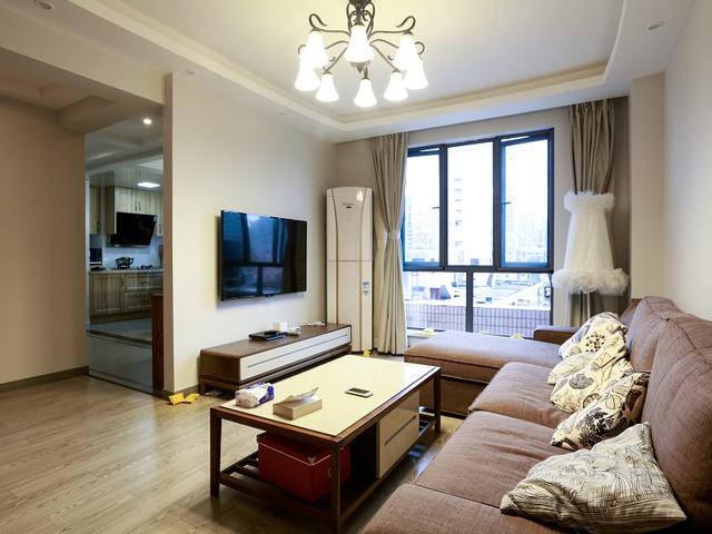 高层住户120平3室2厅1厨1卫北欧风,家具家电