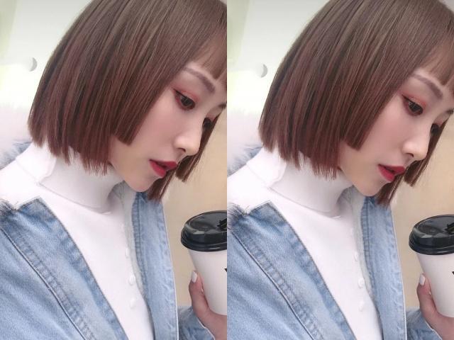 3、本来就是短发发型的女生可以关注一下,将你的头发稍微修剪,就成为最近很火的公主切短发,剪了之后可以完美修颜超级显脸小的,对于圆脸脸大的女生就不需要担心显脸胖的问题,侧面看过去颜值超级高,太好看了,再染个自然的棕色系发色,会让你短发更具时尚感。