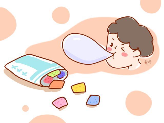 涛涛的欢乐时光:口香糖在嘴里嚼着嚼着不见了,怎么回事