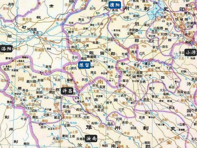 细说三国志11中42座城市的地理坐标讲三国之游戏地理