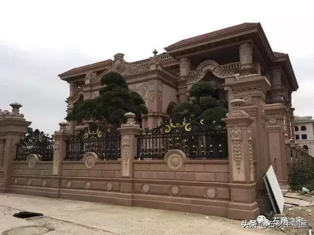 2019年要争取在农村盖一栋这样的石材别墅