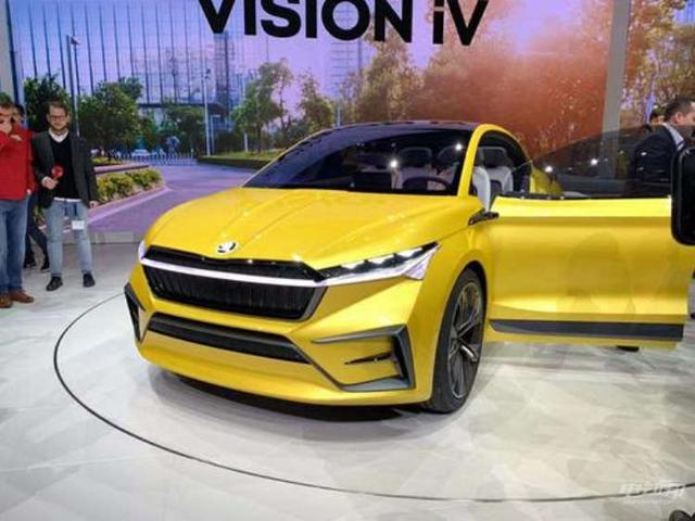 斯柯达VISION iV纯电动概念车将于上海车展首次亮相