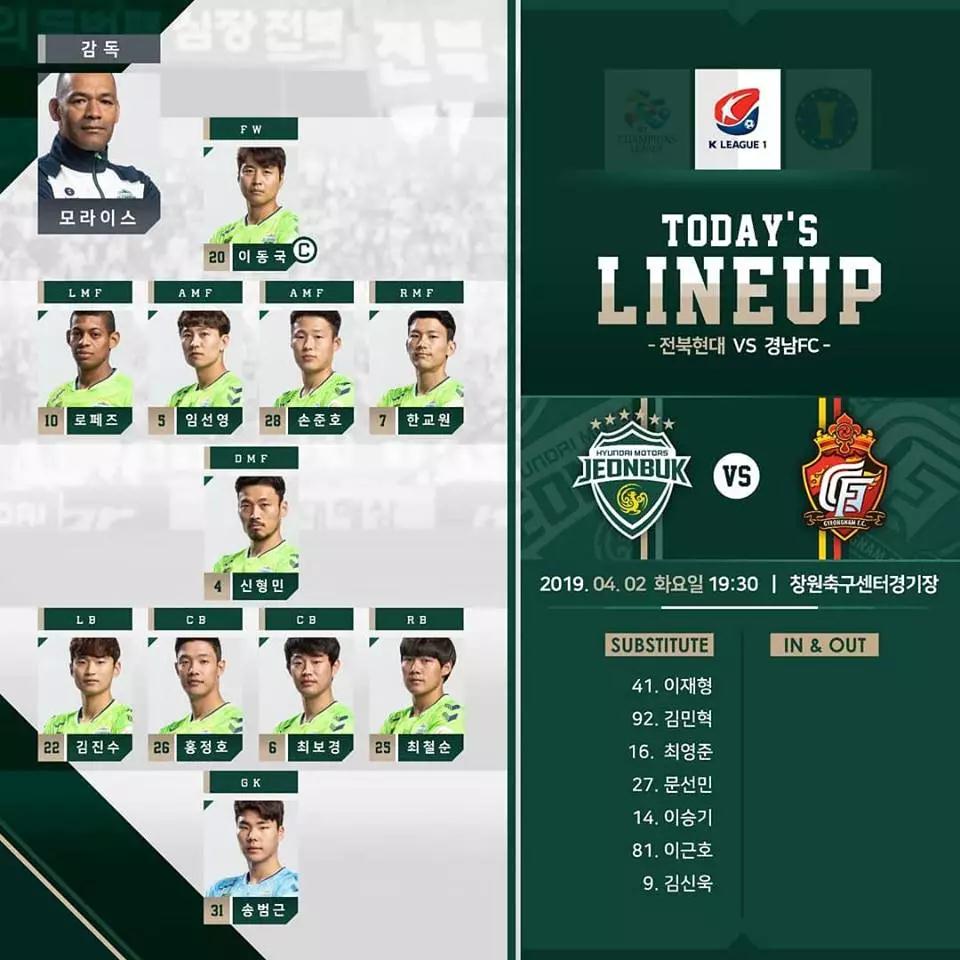 联赛风云--2019韩国K1联赛综述(第五轮)