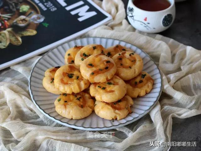 6款咸香味饼干，酥脆不腻口，越嚼越香的味道