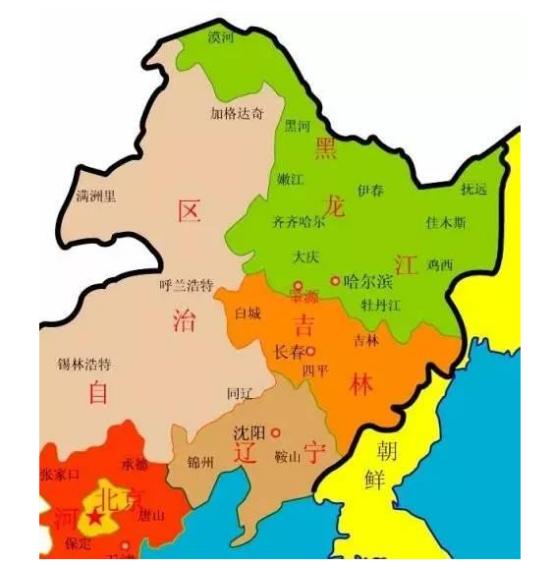 东北地位的其余领土没有被占领,那么中国就可以直接通