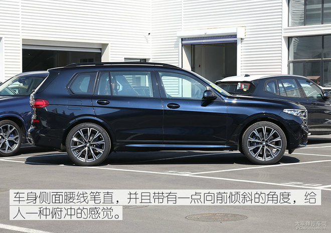 宝马史上最大进气格栅,宝马X7旗舰SUV到店实拍
