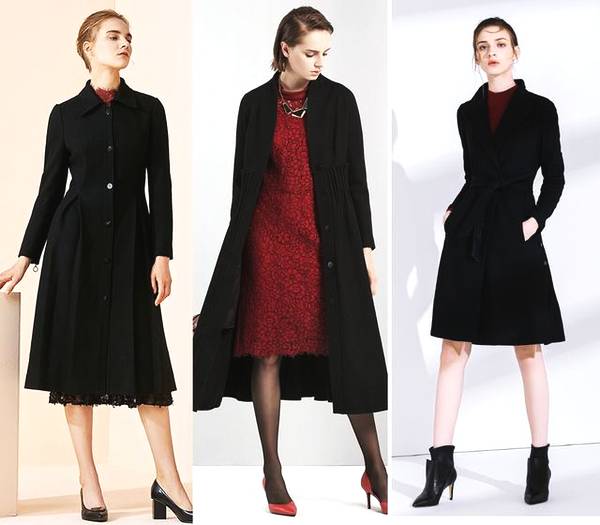 冬天穿黑色大衣配打底哪几种色更好看?推荐6种,气质时尚更性感