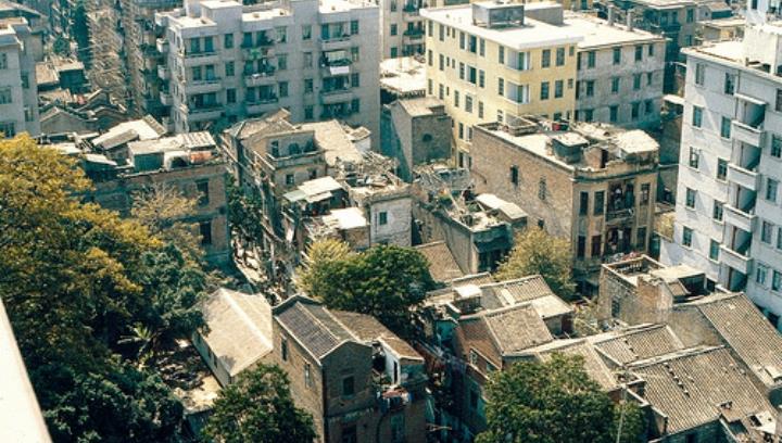 1984年的广州:老城区住房接二连三,座座高楼正拔地而起