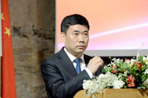 中国驻米兰总领馆宋雪峰总领事致辞。（图片来源：欧联网）