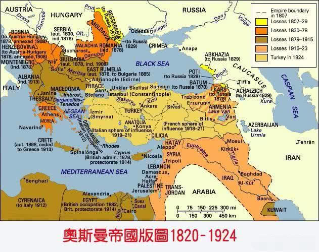 以色列的国土原来是属于哪个国家的？从历史上看太多了