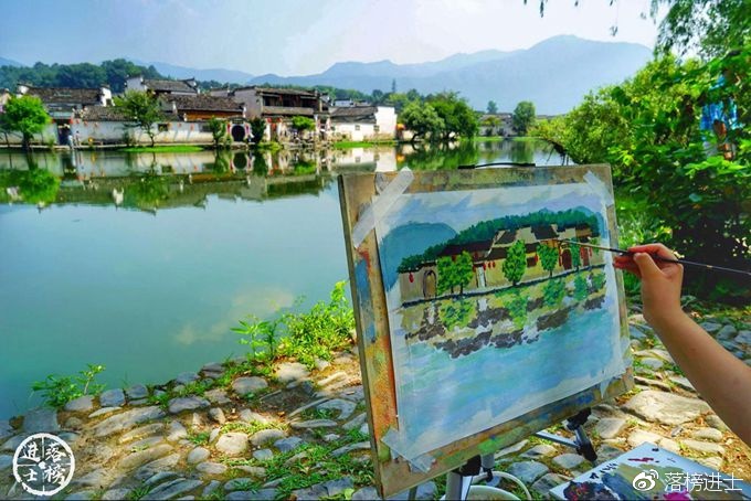 水墨畫的宏村，傾聽光陰的故事