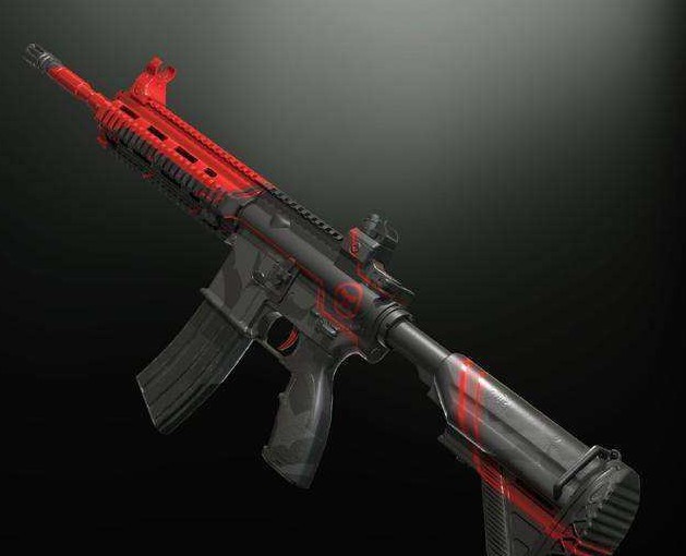 吃鸡新皮肤来临,m24这一款像玩具,m416设计的非常不错