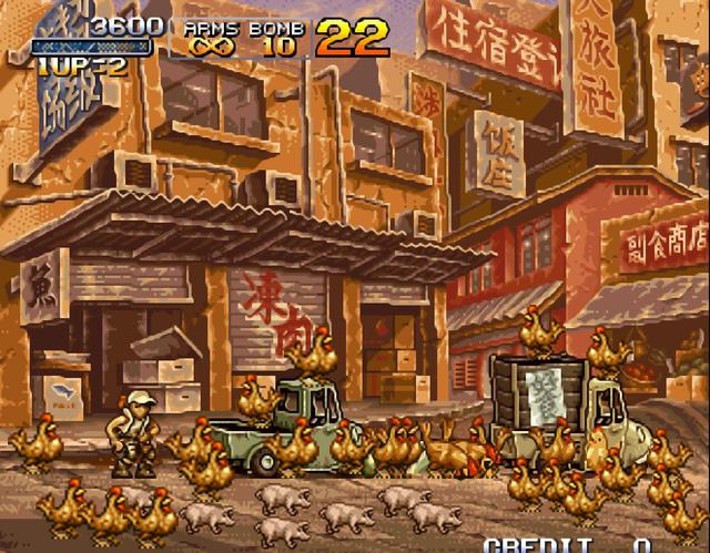 《合金弹头》隐藏最深的彩蛋:养鸡技巧,发家致