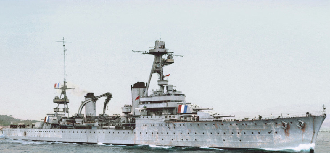 直击二战时期各国大型战舰,日本一款战舰排水