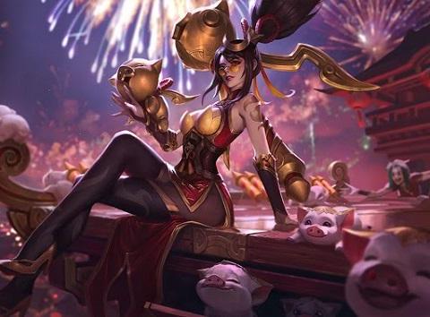 lol新年皮肤公布, 猪妹皮肤引热议, 野猪变家猪, 又在暗示我厂长