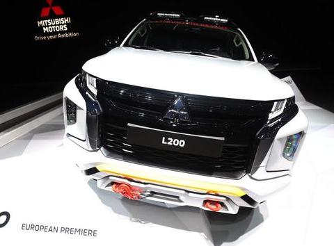 新款三菱L200在日内瓦首发，搭载2.2L柴油发动机