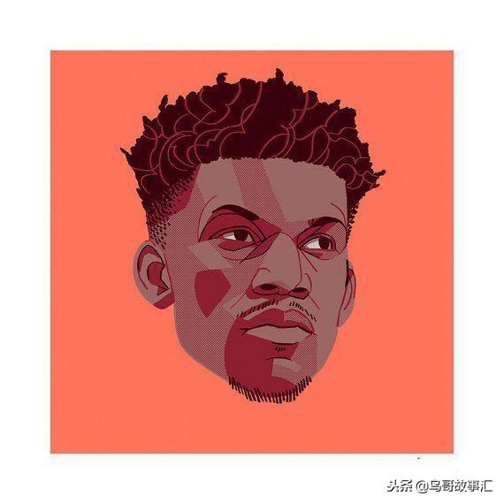 安东尼-戴维斯的漫画头像,浓眉加上大嘴很传神很形象.