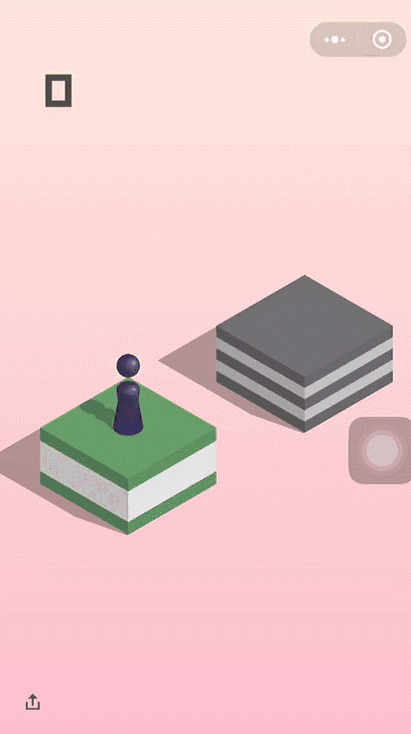 微信“跳一跳”排行榜破千分