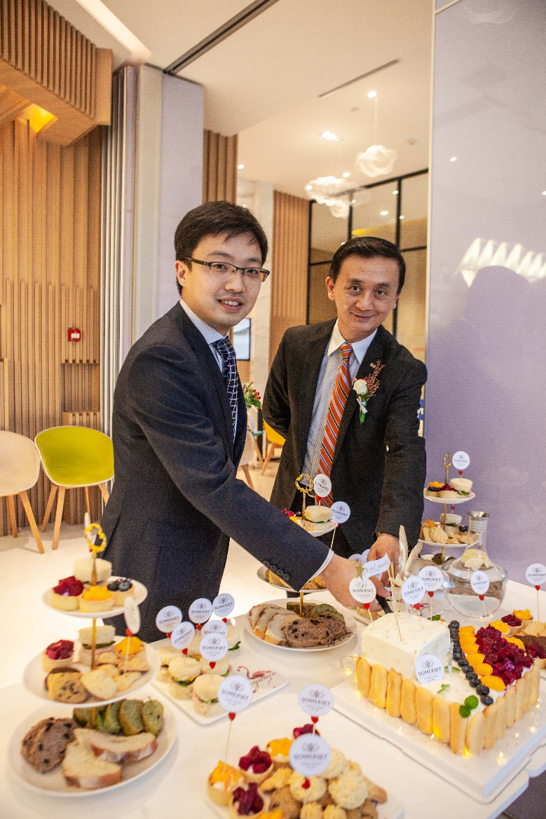 西安盛捷新地城服务公寓举行2周年庆生会
