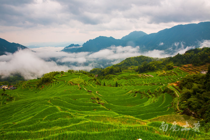 每一块梯田,都是少数民族的巨型史书