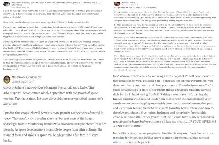 外国人:中国人用筷子代替刀叉有什么意义?老外