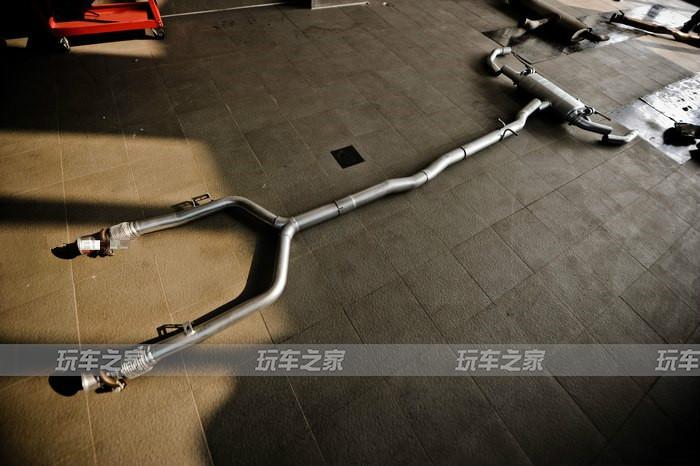 运动感提升 奔驰GLC43 改装中尾段电子阀门排气
