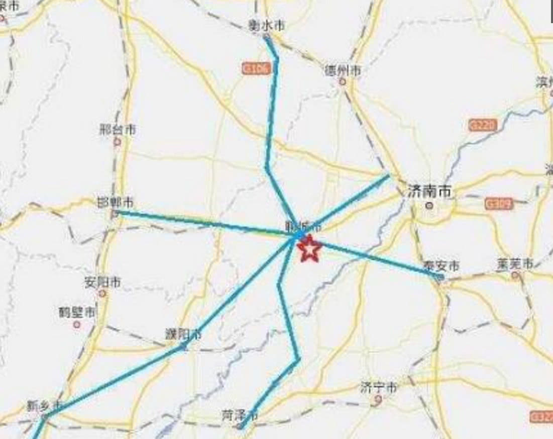 聊泰铁路路线来了，即将开工，途经3大市，你期待吗？