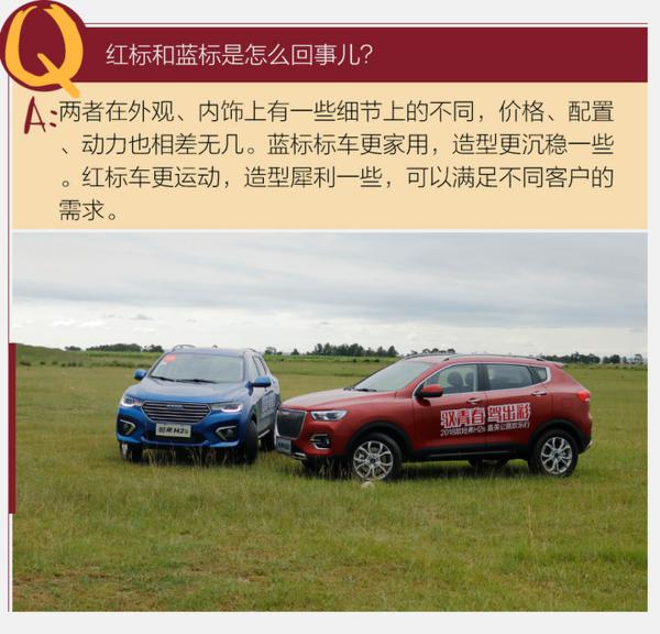 它骨子里都透着时尚,试驾2018款哈弗H2s红/蓝标