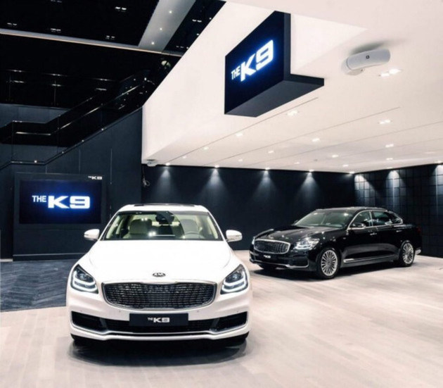 曝起亚K9(K900)实车图 尊贵旗舰车型