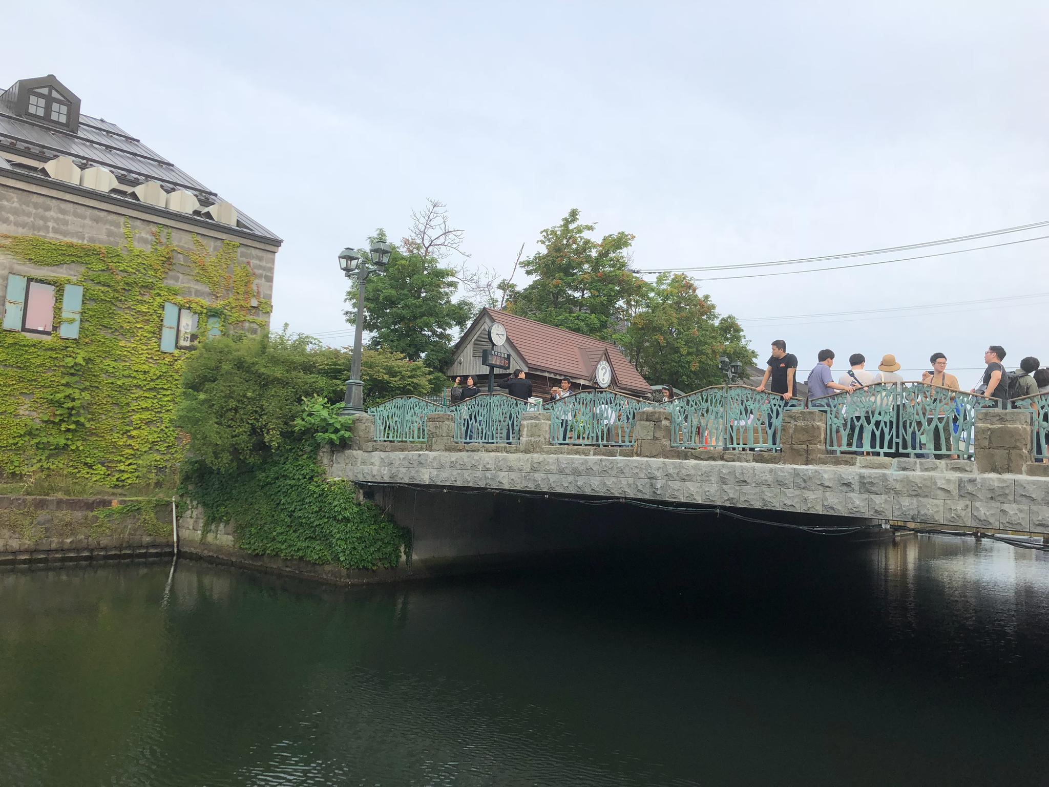 小樽運河 北海道惟一的運河 小樽運河 北海道惟一的運河