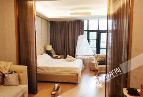 江北区某月子中心的单间月子房 华龙网-新重庆客户端记者 姜念月 摄