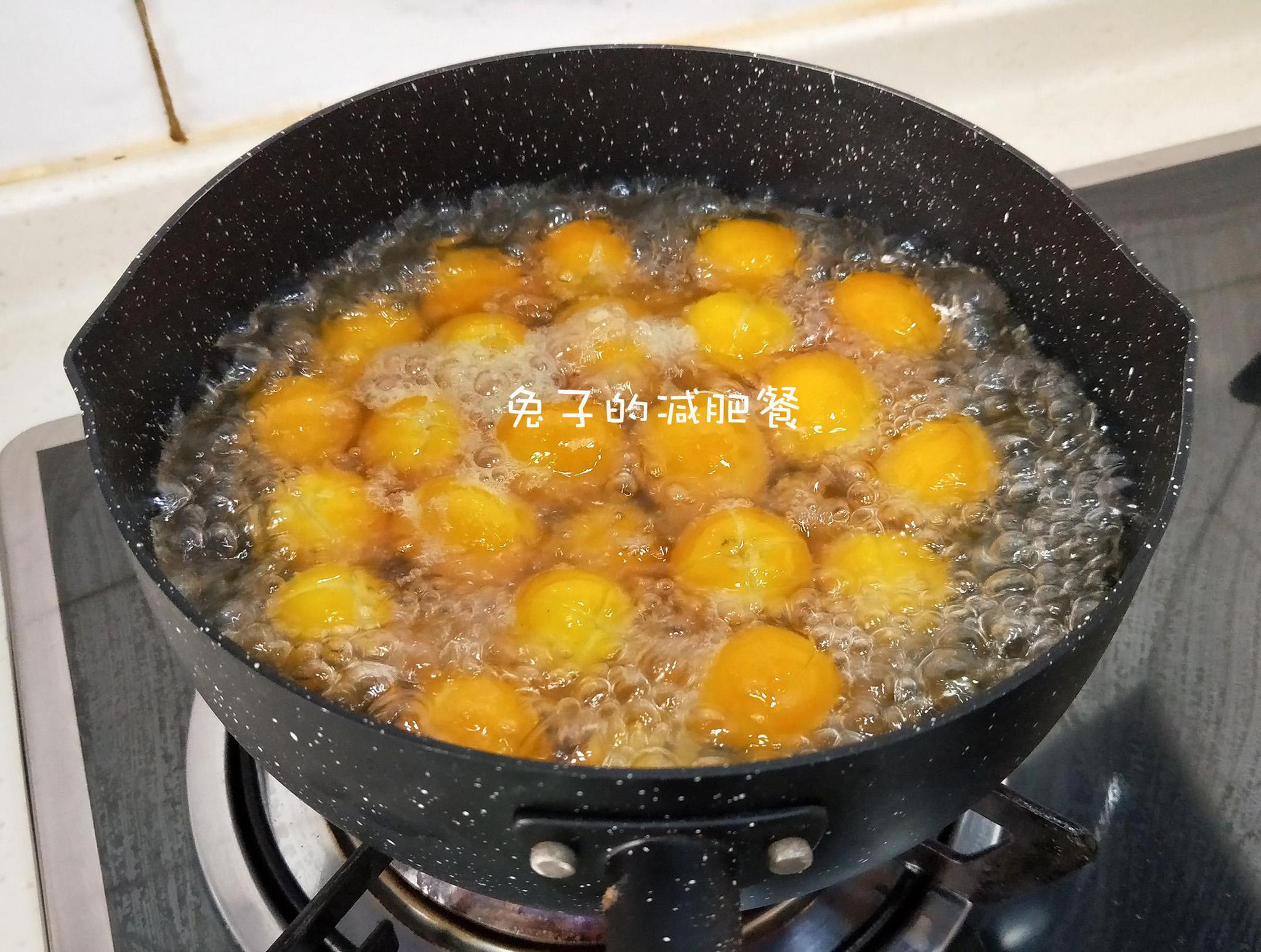 我做的金桔蜜饯,没一点苦味,甜的一塌糊涂,孩子