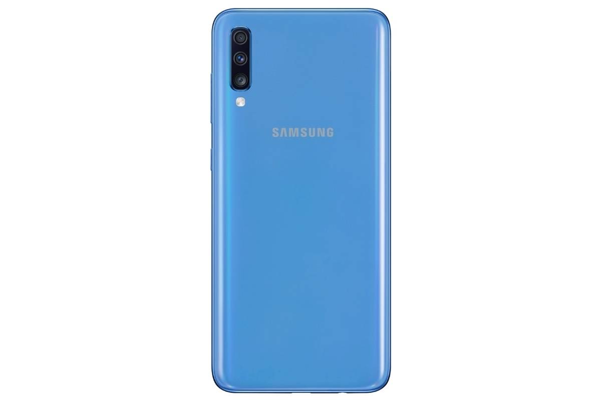 三星推出 galaxy a70:配备屏下指纹,4500mah 电池,25w 快充