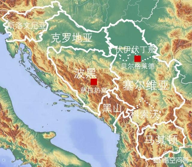 南斯拉夫解体后,分成了哪几个国家,现在这