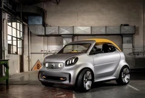 smart新概念车forease+官图曝光 将于日内瓦车展首发